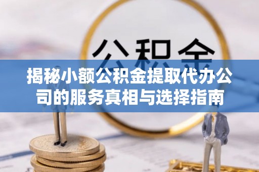仓山揭秘小额公积金提取代办公司的服务真相与选择指南