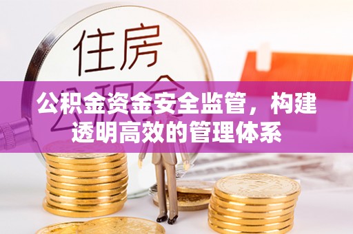 仓山公积金资金安全监管，构建透明高效的管理体系