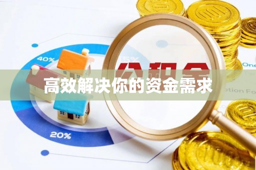仓山高效解决你的资金需求
